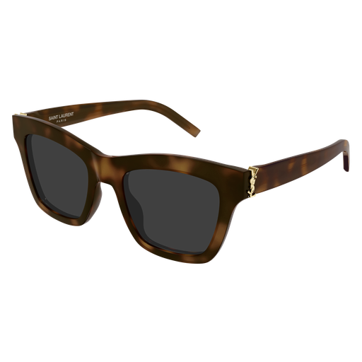 Sunglasses Saint Laurent Woman SL M156003-HAVANA-HAVANA-GREY52 - SL M156003-HAVANA-HAVANA-GREY52